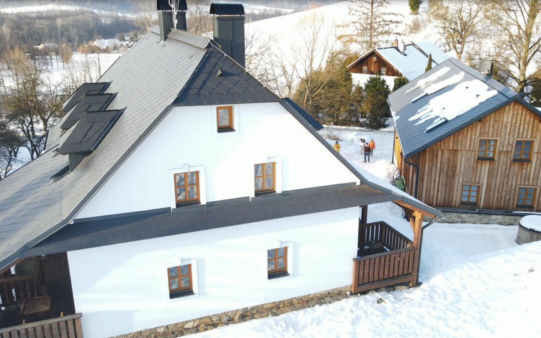 Vánoce v autentické chalupě v Jeseníkách